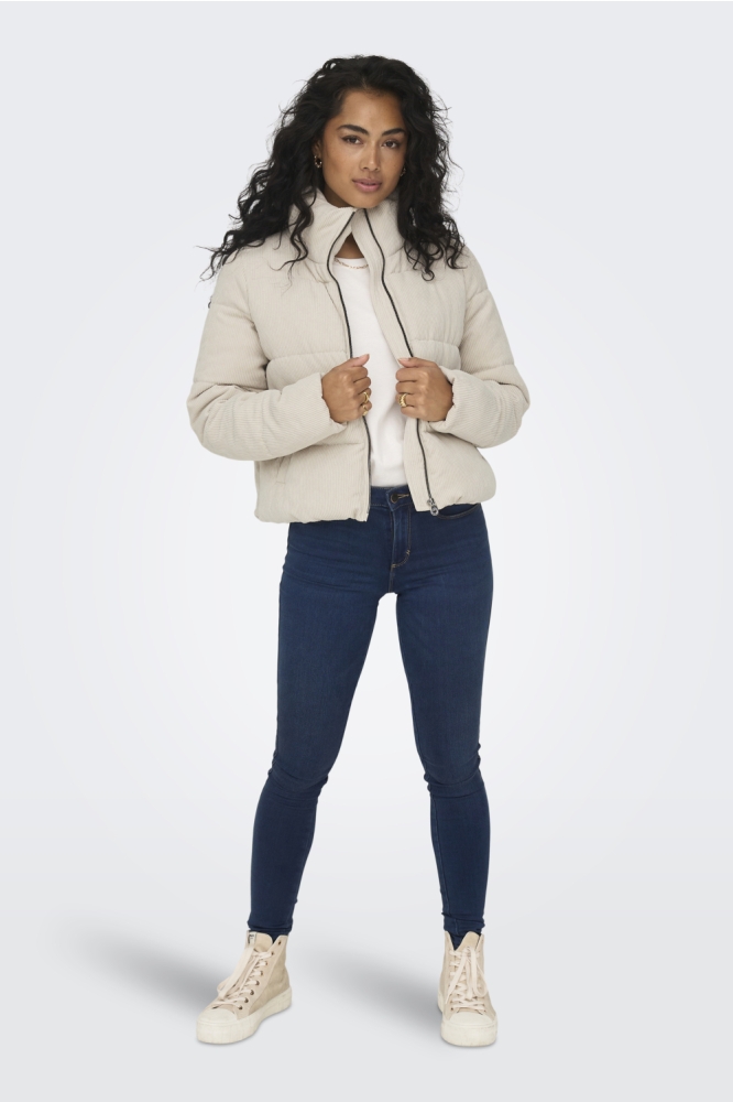 ONLNEWDOLLY CORDUROY PUFFER OTW NOO 15304768 Moonstruck/BIG CORDUROY